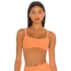 L*Space Jess Bikini Top in Tangy Orange Size XS NWT
