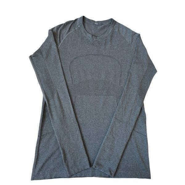 Lululemon Run Swiftly Tech Long Sleeve Top size 10 Grey