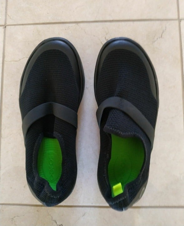 New Oomg oofos orthopedic walk comfort black shoes 6 37