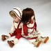 Vtg 1985 Kammer Reinhardt West Germany 2 Dolls Hansel Gretel Pair Boy & Girl__