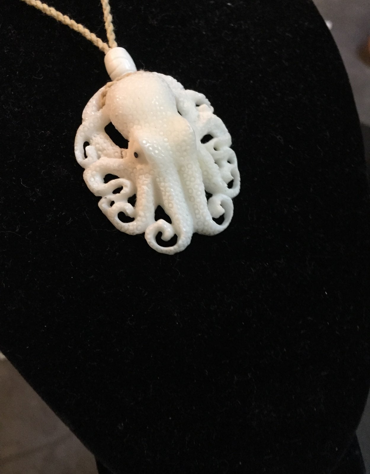 Hand carved jewelry