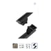 CARVERTON 47''Universal Roof Rack Cross Bars - Car Rooftop Cross Bars Adjustable