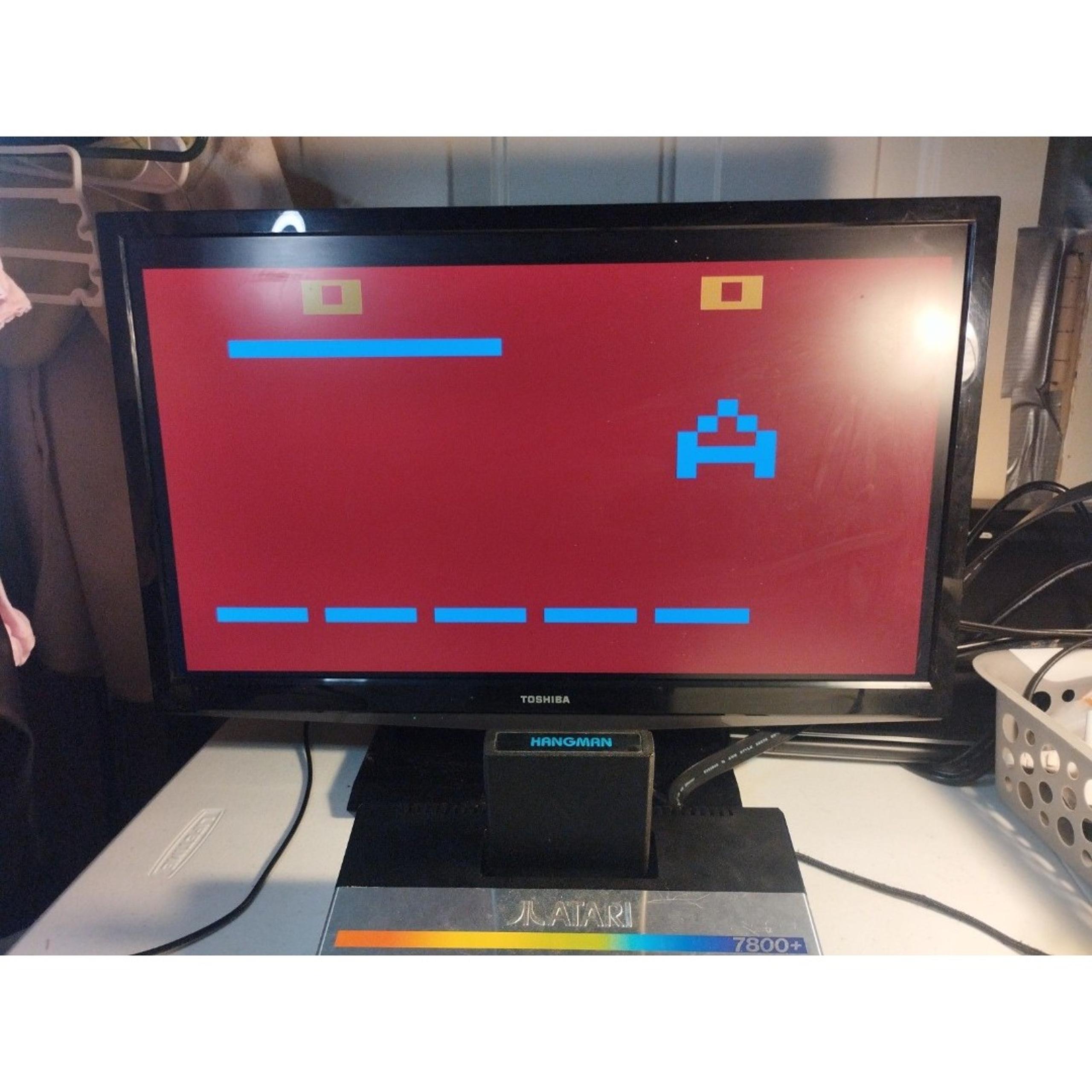 Hangman for Atari 2600 - Tested & Works - Vintage 1978