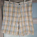 Tommy Bahama Mens Shorts sz 38 Linen checkered dress short