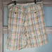 Tommy Bahama Mens Shorts sz 38 Linen checkered dress short