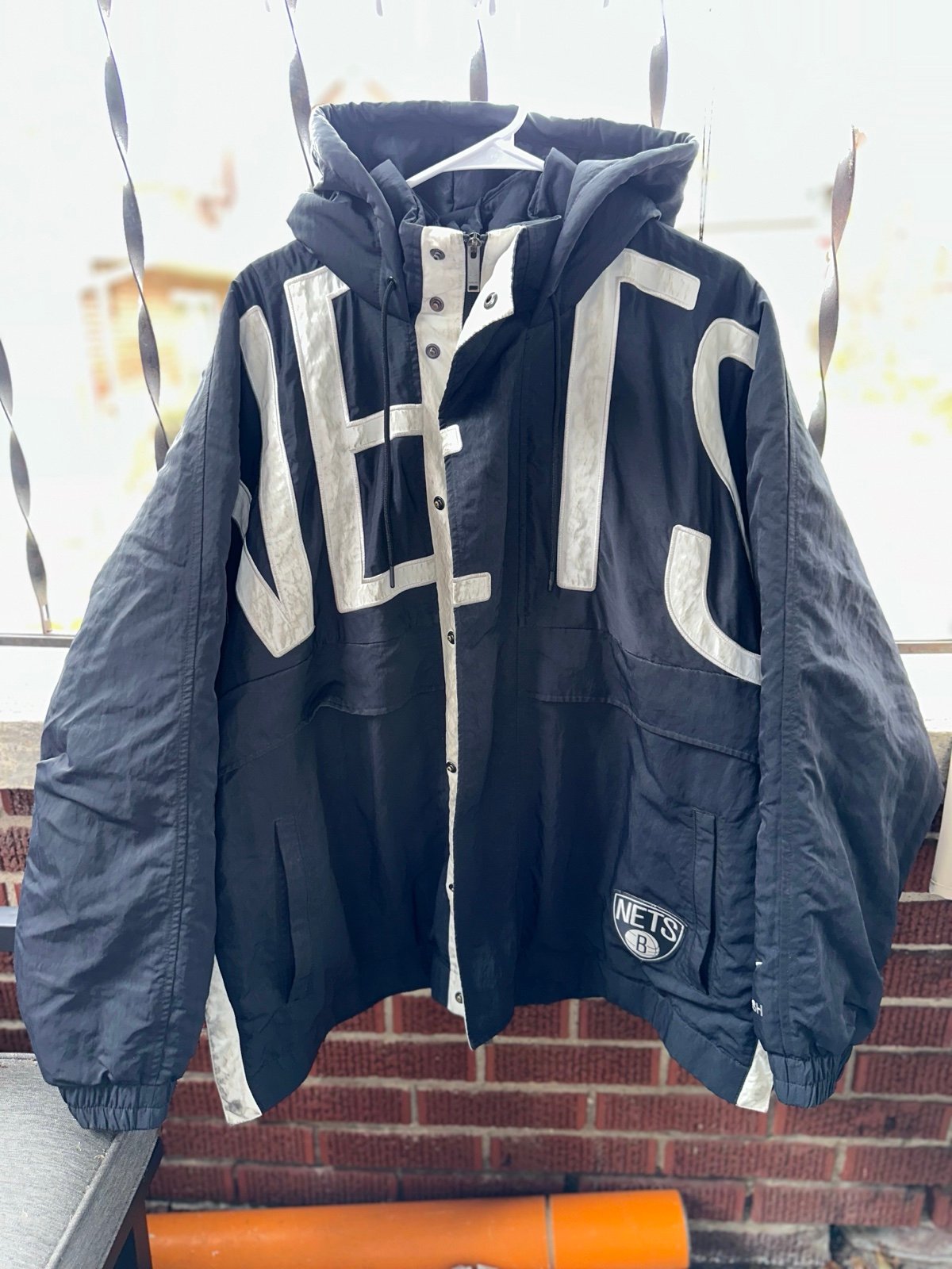 Nike x Ambush NBA Collection Nets Jacket 'Black' DB9567-010
