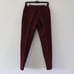 Tara Jarmon Wool Seamed Trouser Dress Pants Tapered Leg Wine 36 (2)