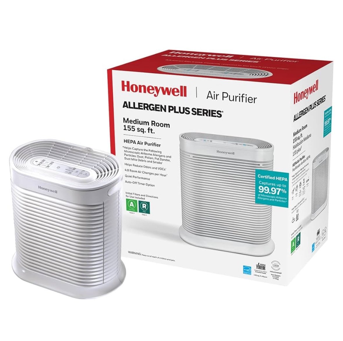 Honeywell allergen plus