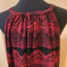 Alfani NWT red and black handkerchief hem halter top. Size XL.