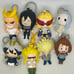 My hero academia keychains