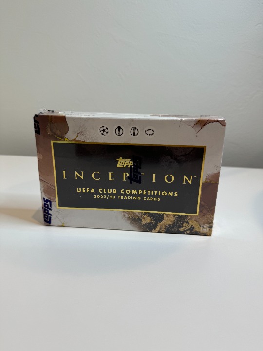 2022-23 Topps Inception UEFA Club Competitions Soccer Hobby Box Online Exclusive