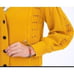 NWT Cable Knit Oversized Drop Shoulder Cardigan: Evy's Tree: Mustard/Marigold