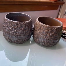 Terracotta planters