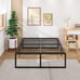 18 Inch King Bed Frame Sturdy Mattress Foundation, Heavy Duty Metal