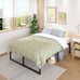 18 Inch King Bed Frame Sturdy Mattress Foundation, Heavy Duty Metal