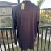 Carnoustie Purple/Eggplant Mockneck Long Sleeve Shirt NWT- XL