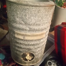 Galvanized cooler