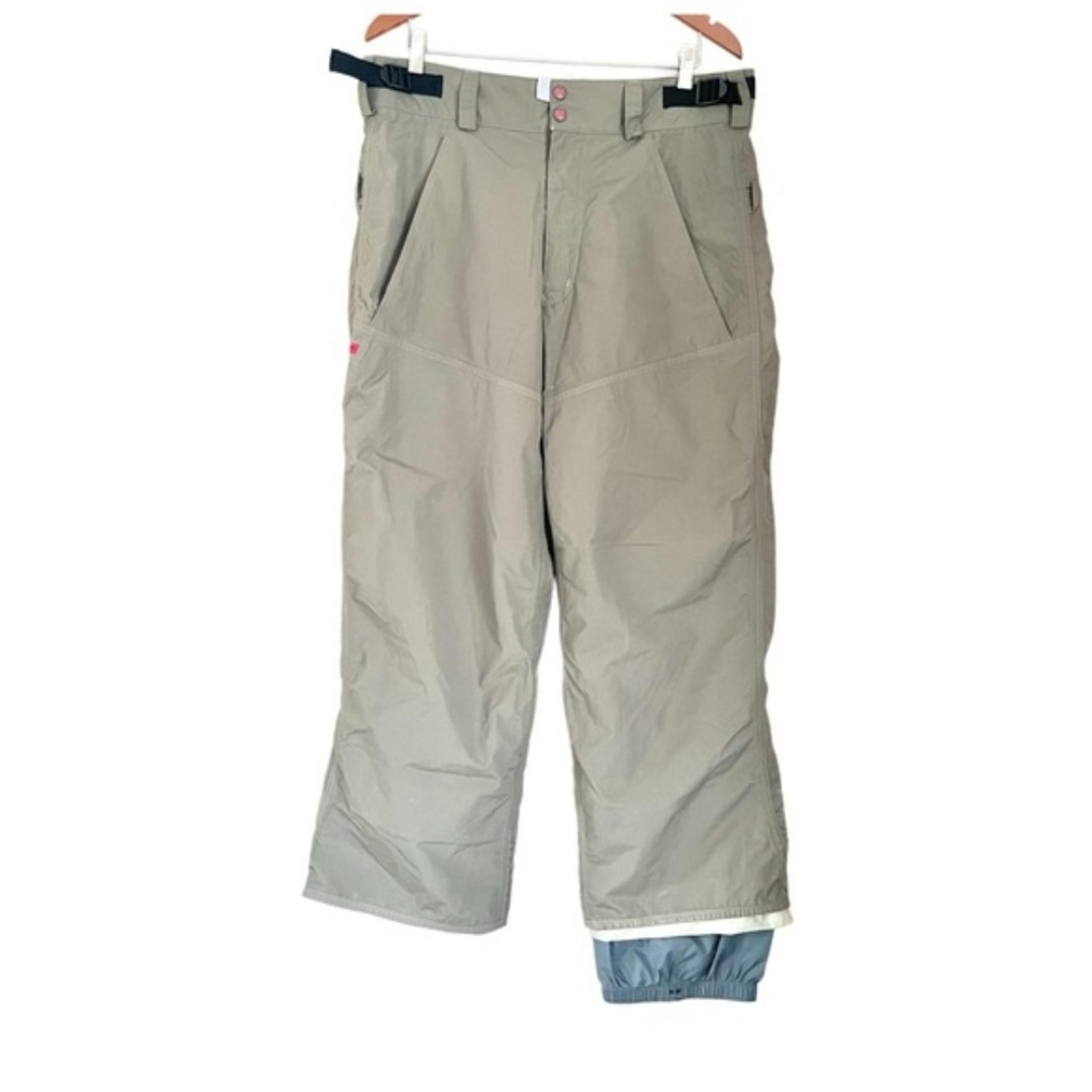 Burton Ronin Snow Pants Green Size Large Men’s Ski Winter Nylon Waterproof