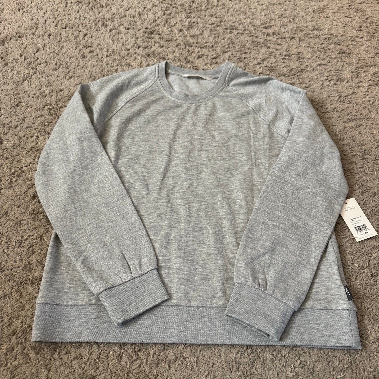 Women’s Free Fly Apparel Bamboo Lightweight Fleece Crew Crewneck Sweater