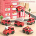 7pcs Friction Power Vehicle Car Toy Set - Perfect Christmas & Birthday Gift