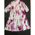 Anthropologie Maeve Bettina Dress Tiered Shirt Buttondown Watercolor Size S NEW