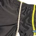Nike Swim Trunks Board Shorts Black Neon Stripe Lined Vintage 90's Size L Swoosh