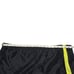 Nike Swim Trunks Board Shorts Black Neon Stripe Lined Vintage 90's Size L Swoosh