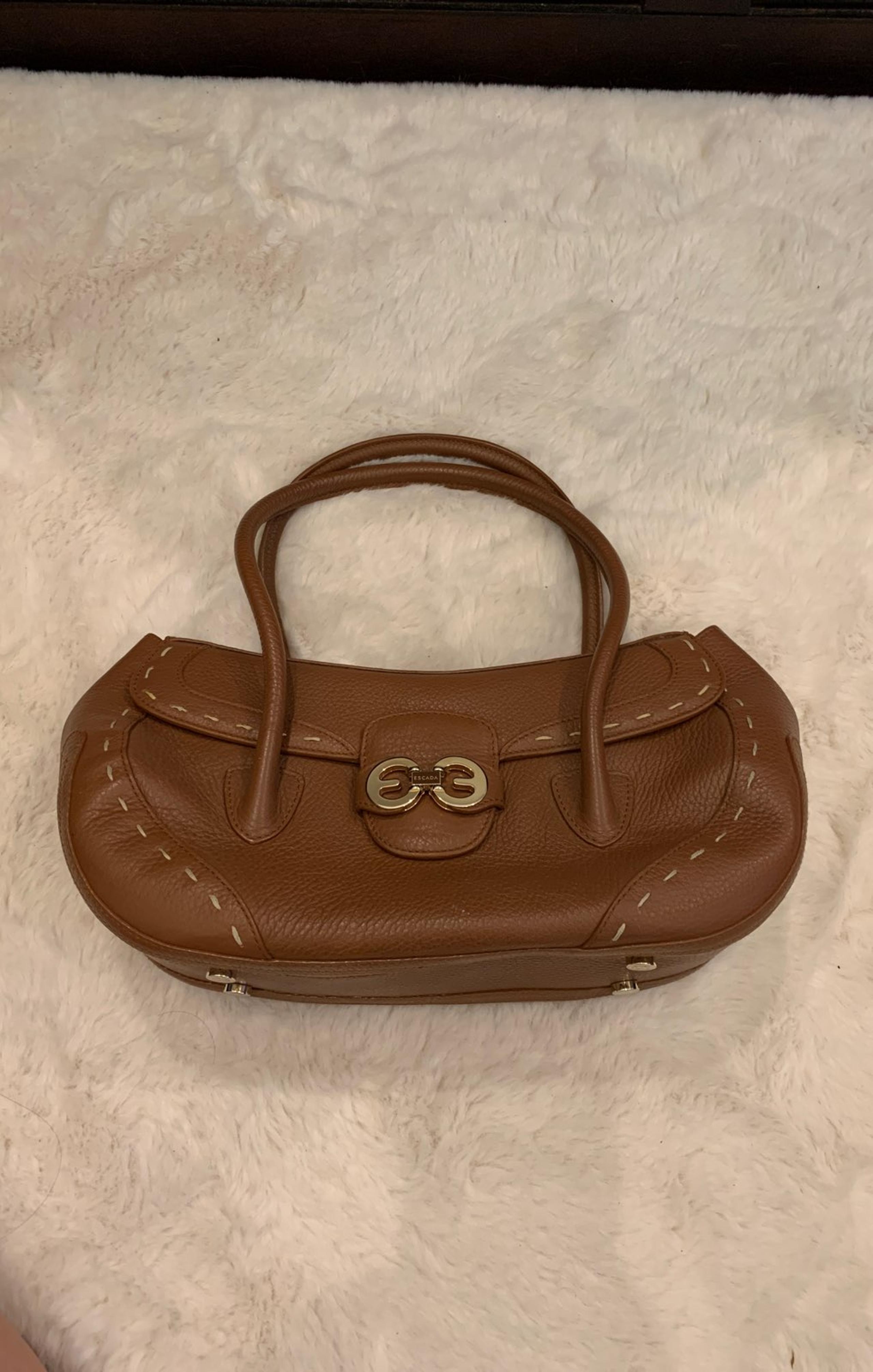 Escada brown handbag