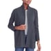 J CREW Dark Grey Sophie Open Front Sweater Blazer Merino Wool Women's XS
