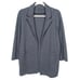 J CREW Dark Grey Sophie Open Front Sweater Blazer Merino Wool Women's XS
