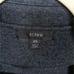 J CREW Dark Grey Sophie Open Front Sweater Blazer Merino Wool Women's XS