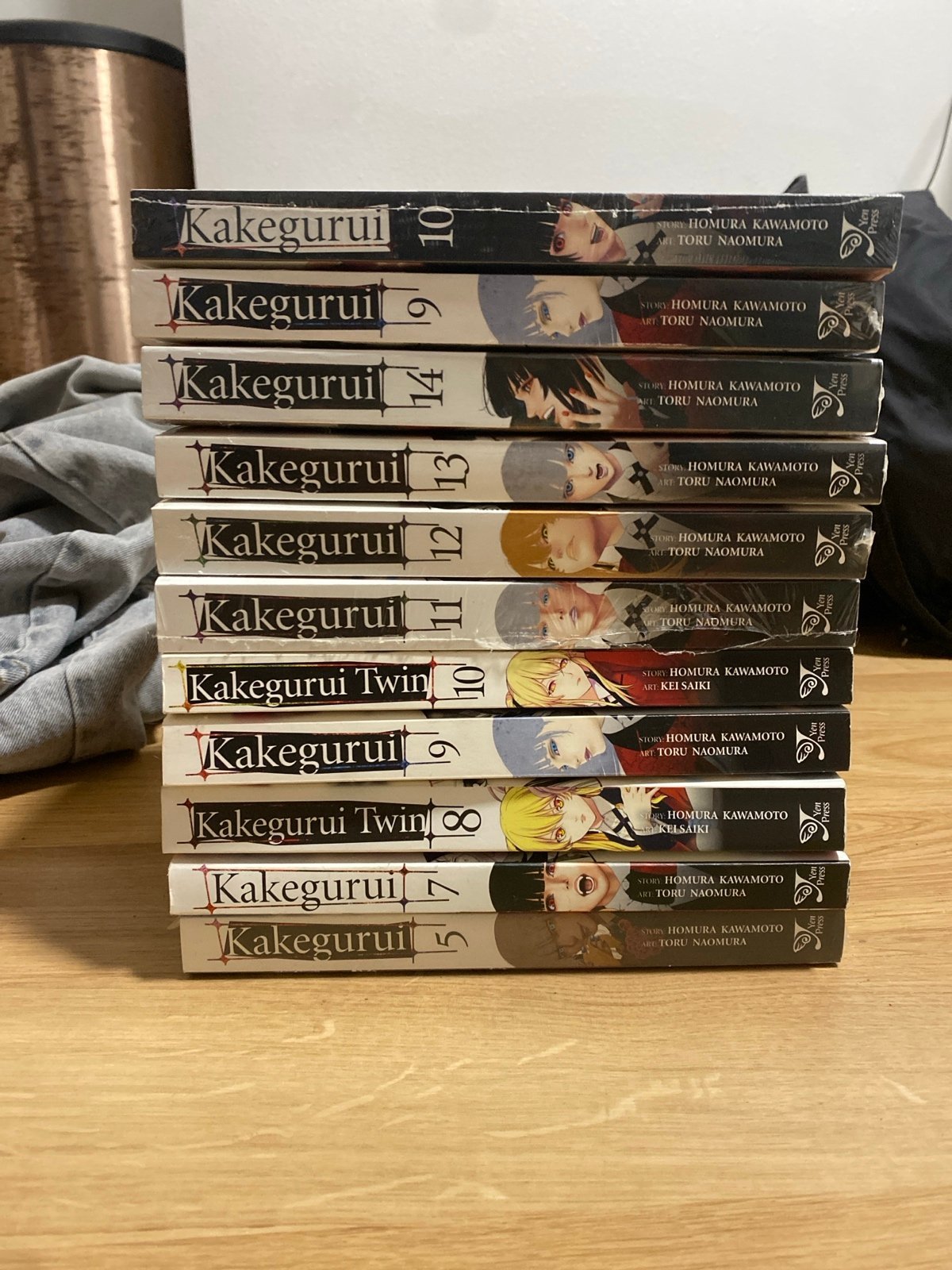 Kakegurui Manga Books Lot