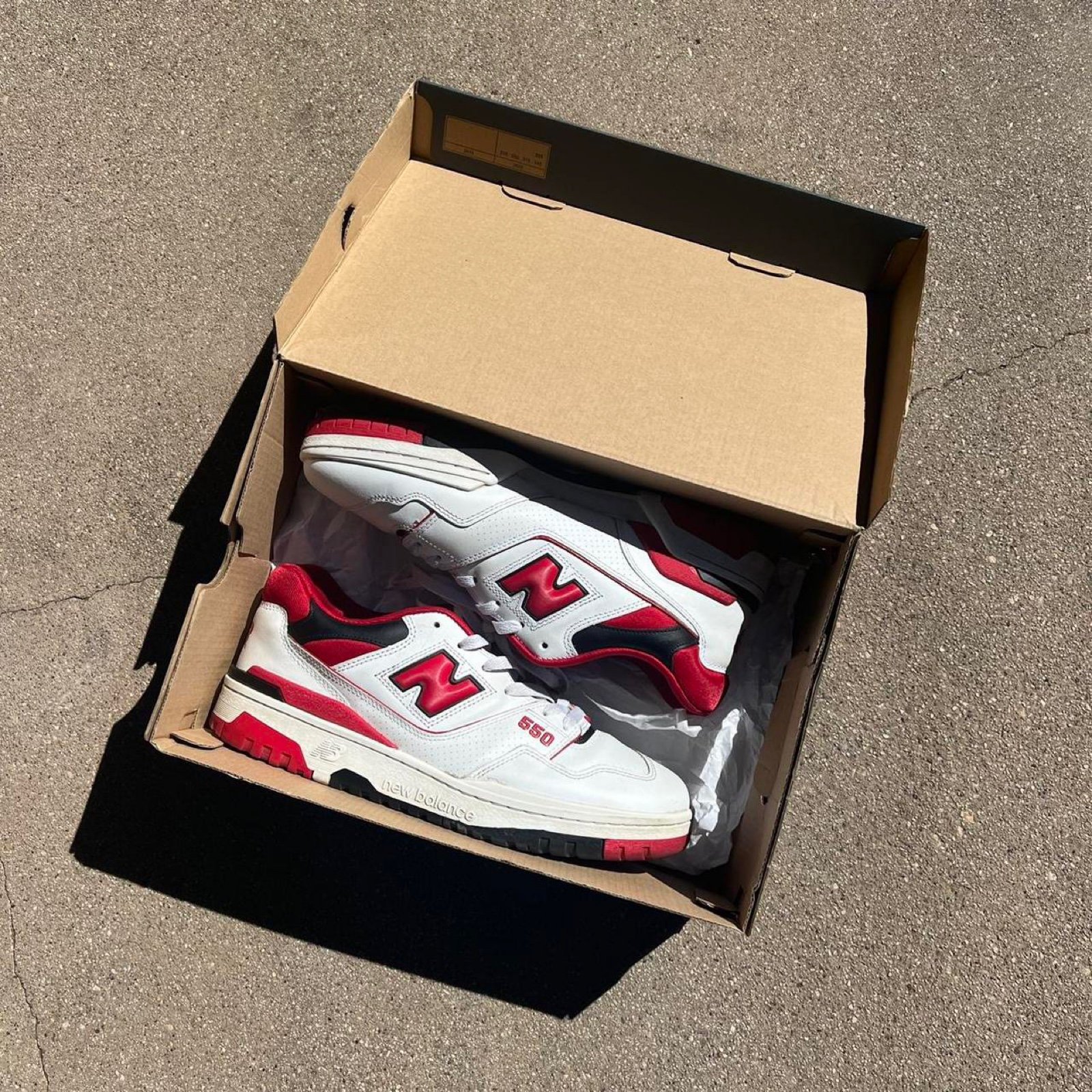 New Balance 550 Red
