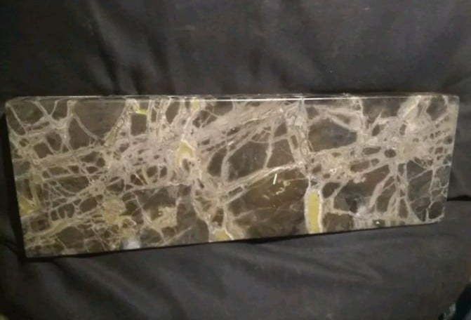6+ lbs Citrine Matrix Slab for: Reiki Spiritual Baking Backsplash 13x1.25x4.3