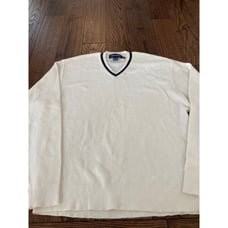 Ralph Lauren Polo Golf V Neck Cotton/Alpaca Sweater Men size XL