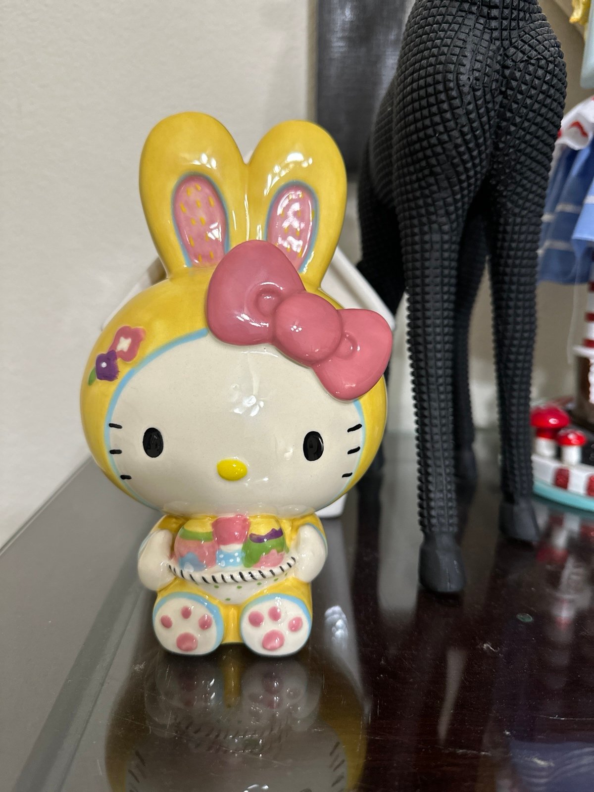 Hello Kitty Blue Sky2025 Easter Bunny figurine VHTF