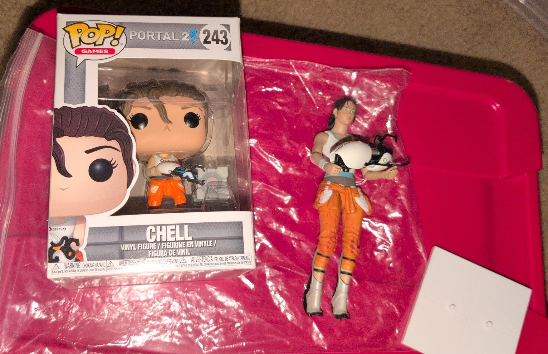Portal 2 Chell lot