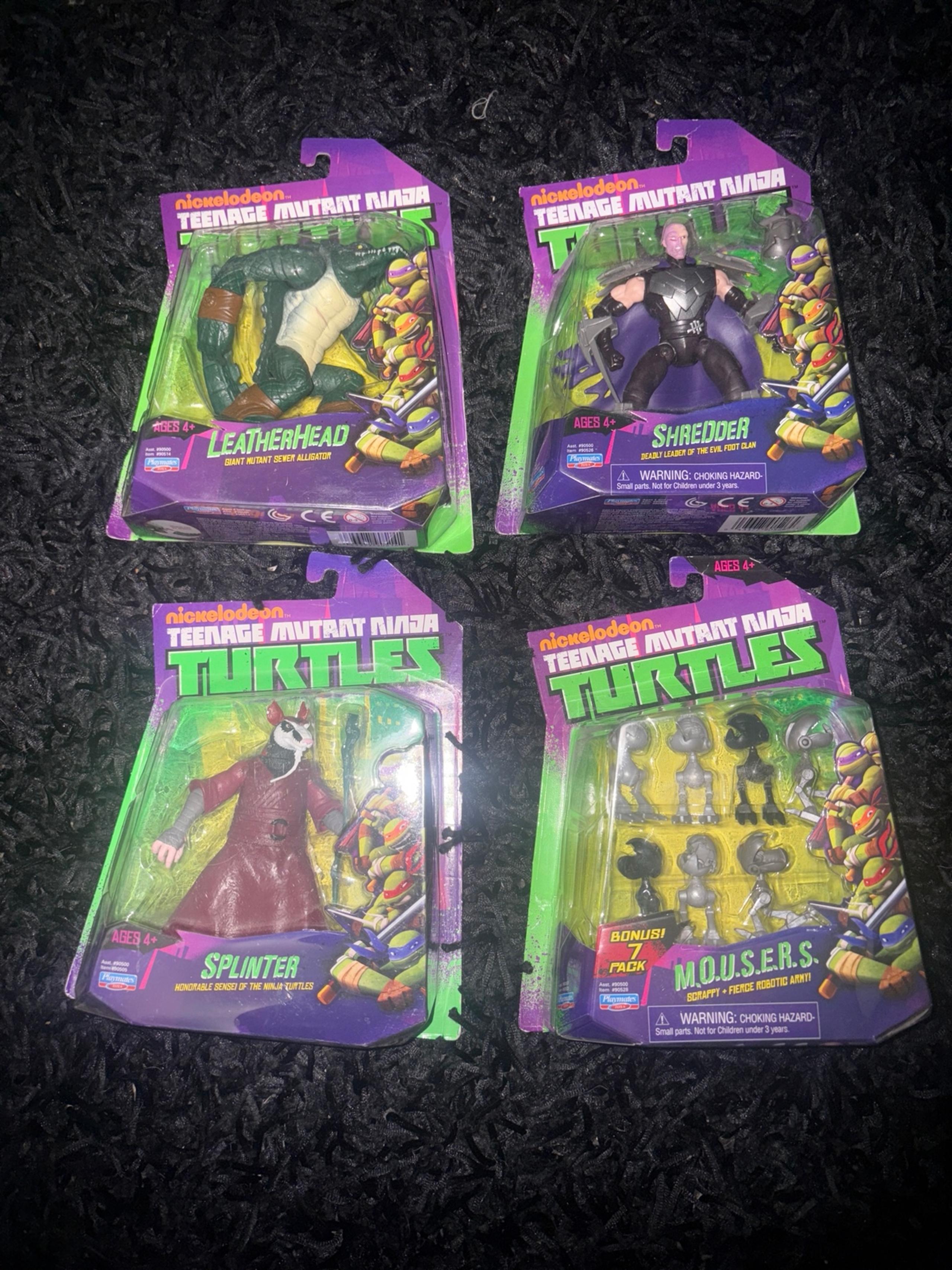 Playmates Toys Teenage Mutant Ninja Turtles Mouser Action Figure 2013 lot