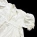 VTG PHYLLIS BABY WEAR White Eyelet Christening Gown & Matching Bonnet BABY 3-9 M