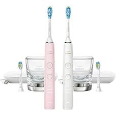 Philips - Sonicare DiamondClean - Powered Toothbrush - White & Pink - HX9912/96