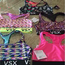 5 Victoria Secret sport bras 5x59 M