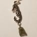 Czech Moldavite Seahorse Earrings earrin