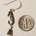 Czech Moldavite Seahorse Earrings earrin