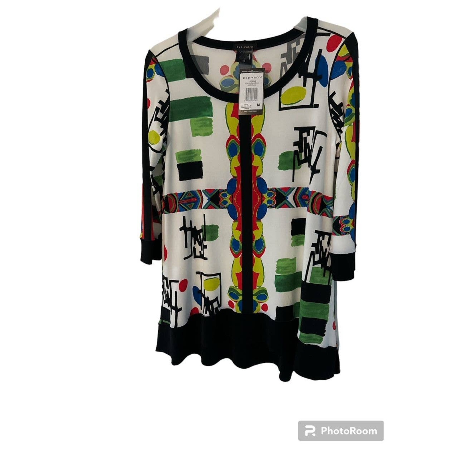 EVA VARRO MARCE JERSEY TUNIC SZ M RT 149