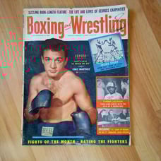 BOXING & WRESTLING MAG. 70 YEARS OLD V.G. COND. FULL COMPLETE ISSUE