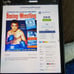 BOXING & WRESTLING MAG. 70 YEARS OLD V.G. COND. FULL COMPLETE ISSUE