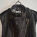 Upcycling a vintage M-65 riders vest by dyeing it.