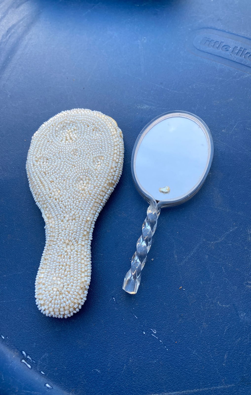 vintage compact mirror