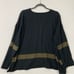 Planet Black Brown Crew Neck Pima Cotton Blend Light Knit Top One Size