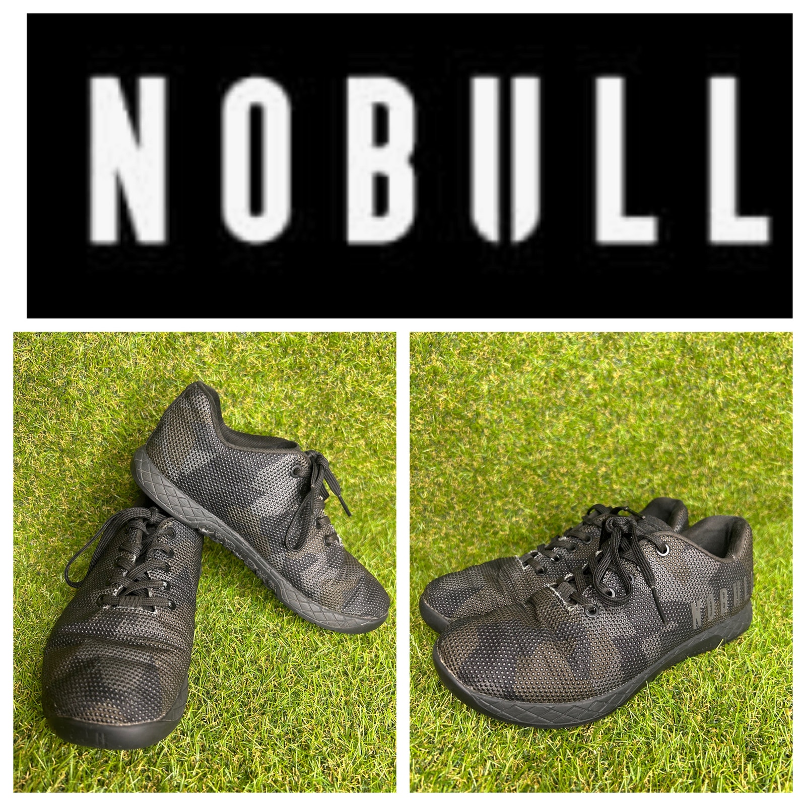 Nobull Super Fabric Trainer Dark Camo Unisex M7 W8.5